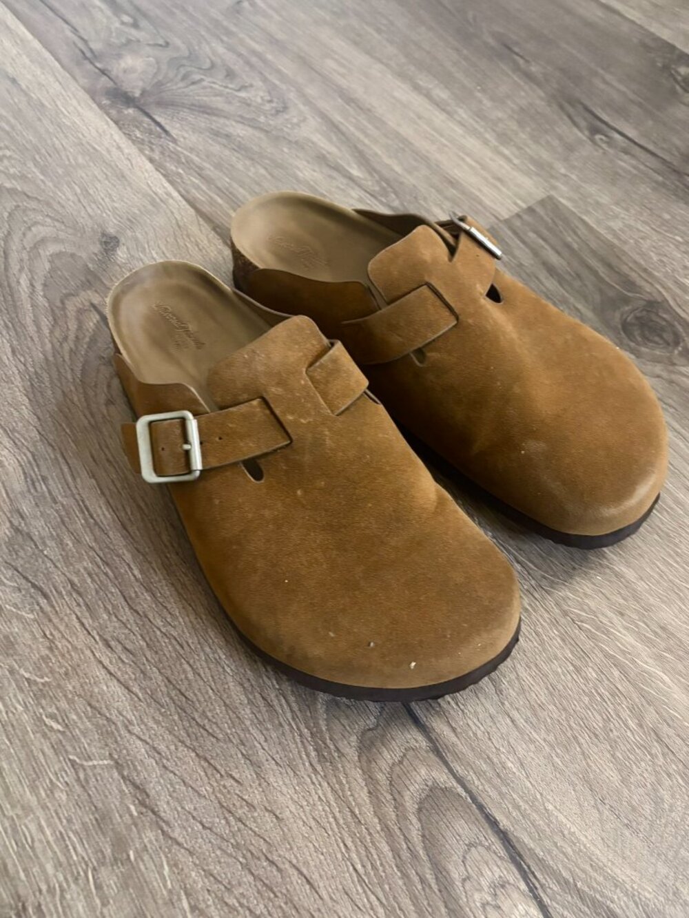 Women's Betsy Clog Mule Flats - Universal Thread™ Cognac/Brown  Sz 8.5
